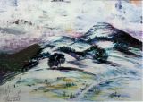 43 - Liz Symonds 'Malverns in Winter' Acrylic.JPG